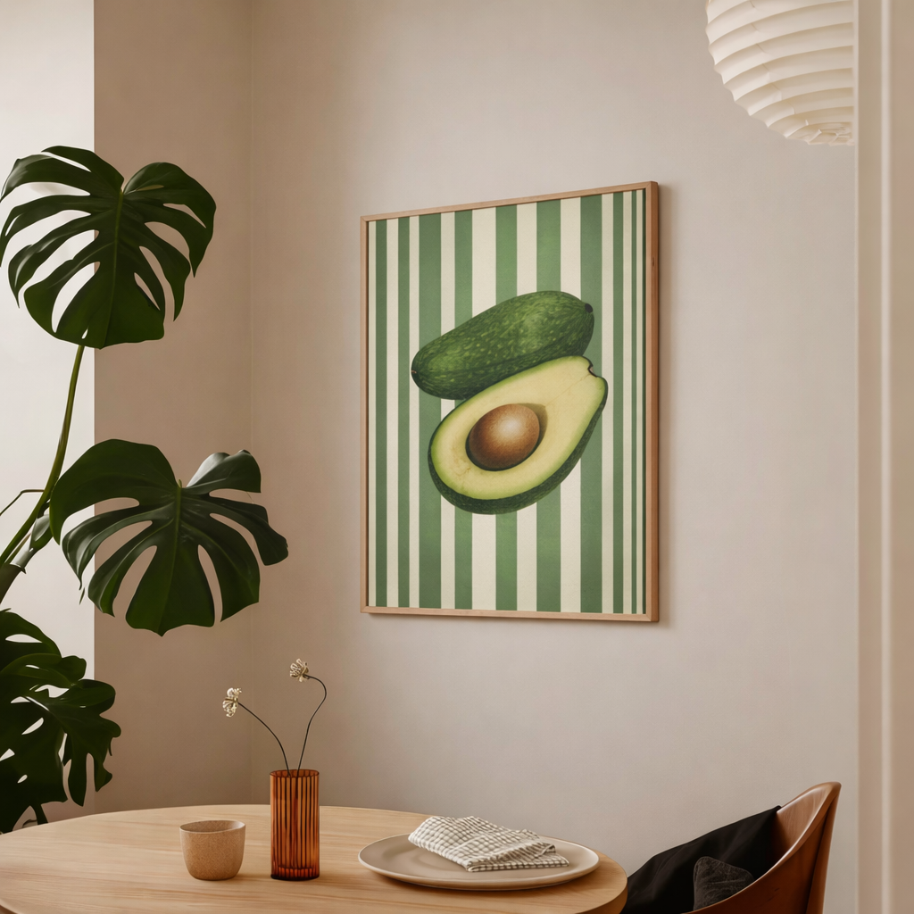 Cuadro de palta para cocina