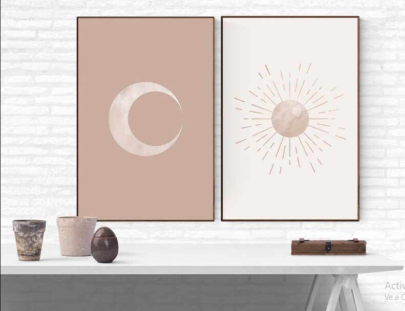 Set x2 Cuadros Mediados del siglo