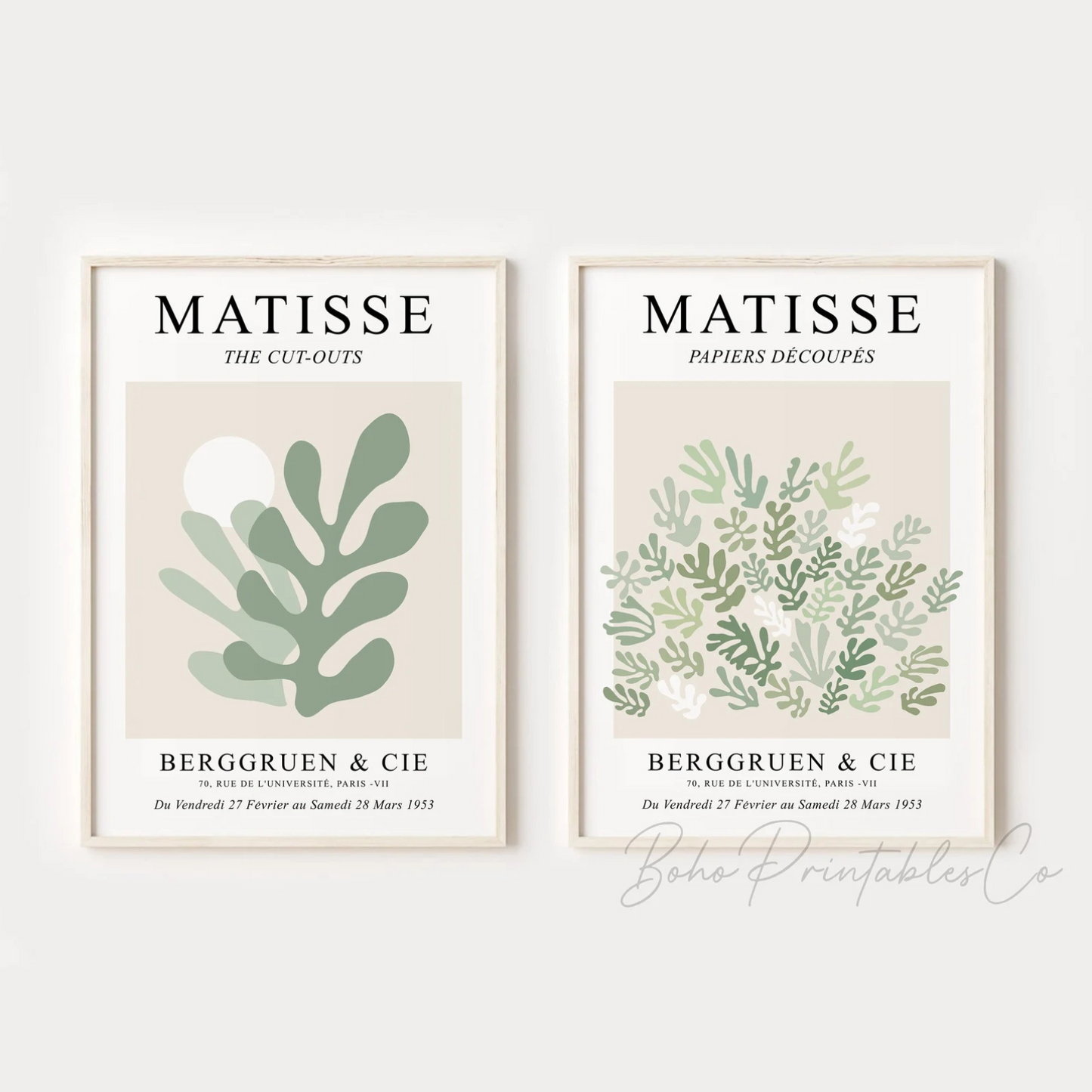 Setx2 Cuadros Henrie Matisse verde salvia