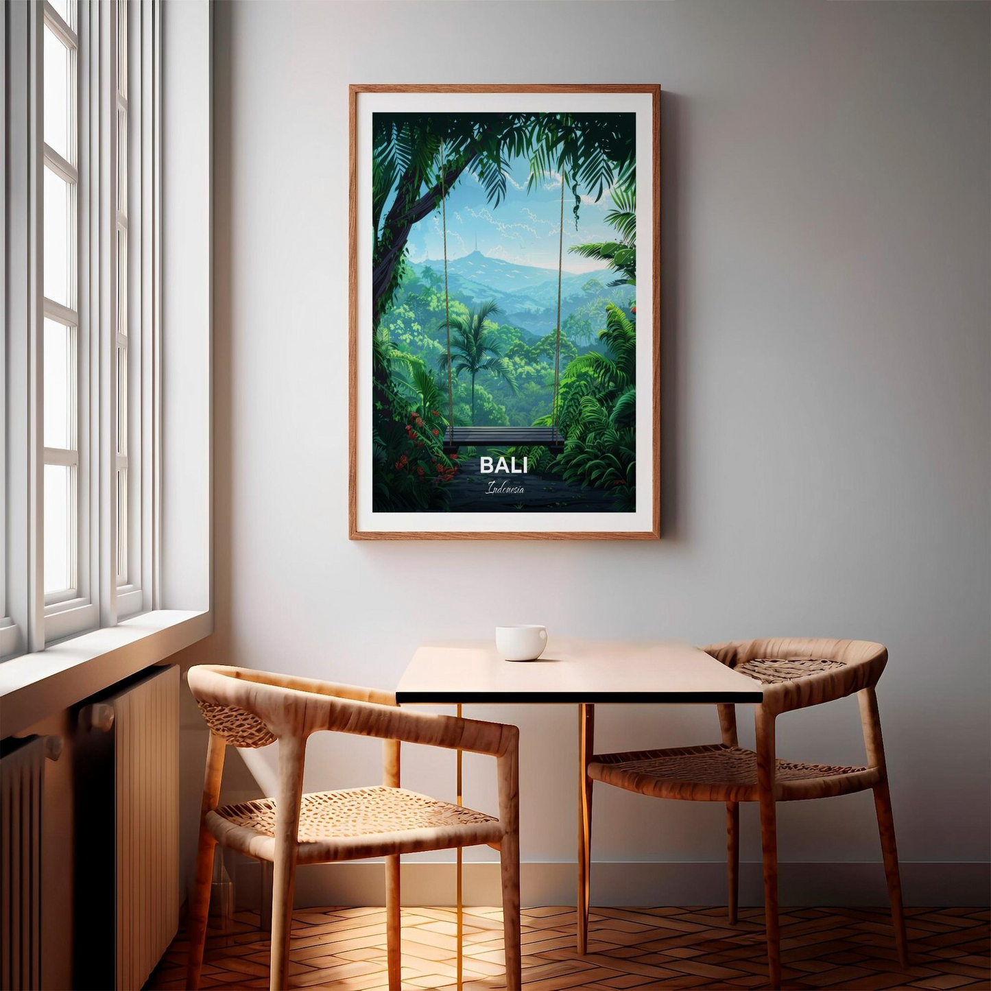 Cuadro Indonecia- Bali-Paisaje