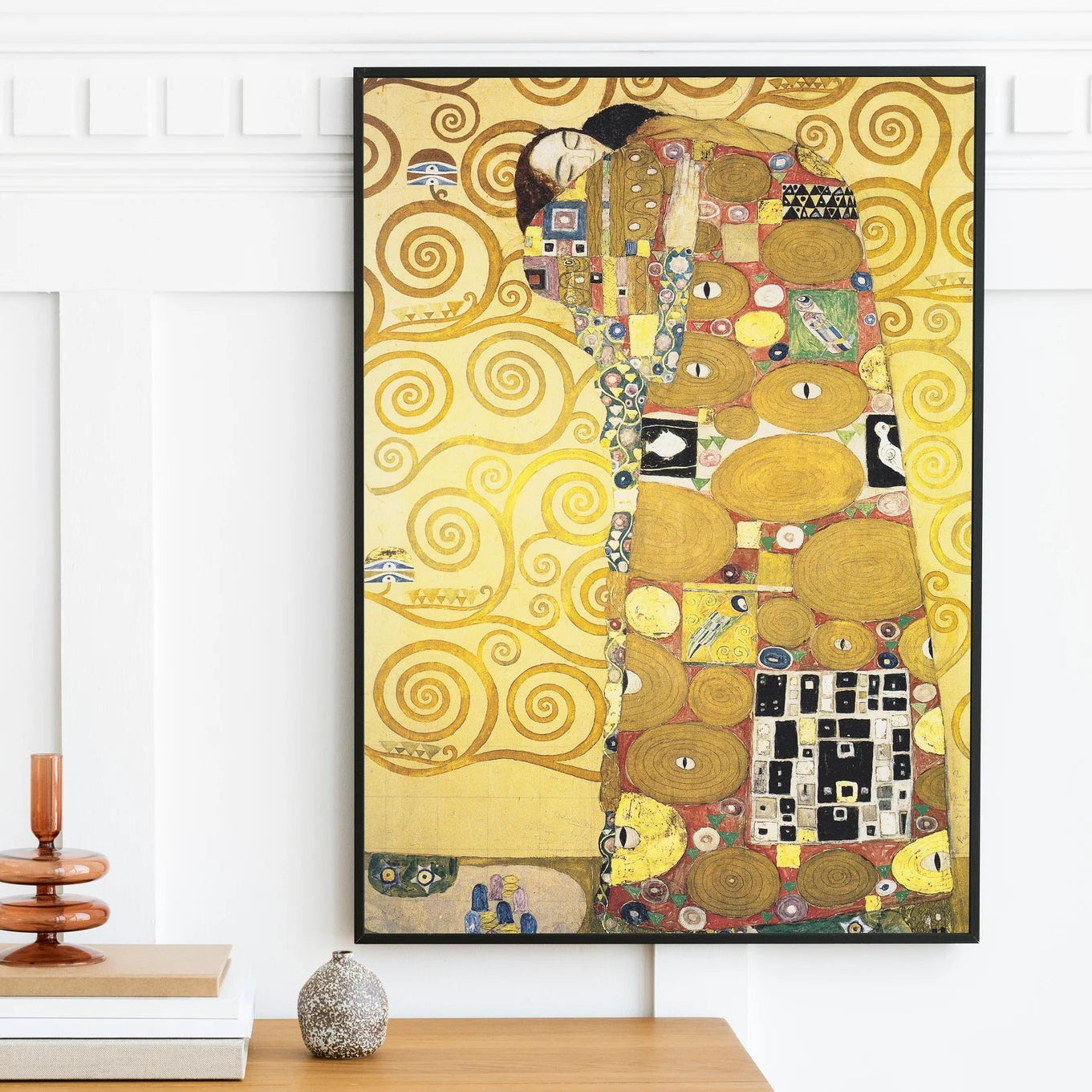 Cuadro Gustav Klimt - El abrazo (1907)