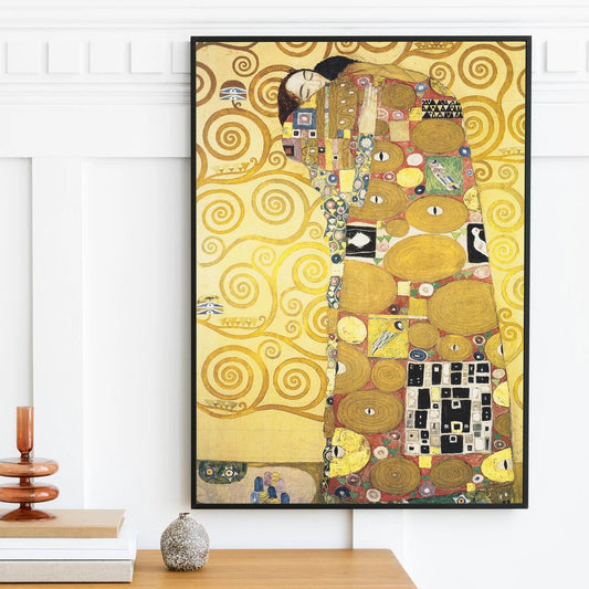 Cuadro Gustav Klimt - El abrazo (1907)