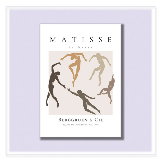 Cuadro de Henrie Matisse - La Danza