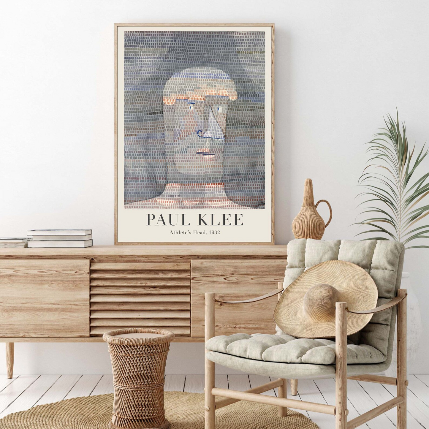 Cuadro Paul Klee - Cabeza de Atleta