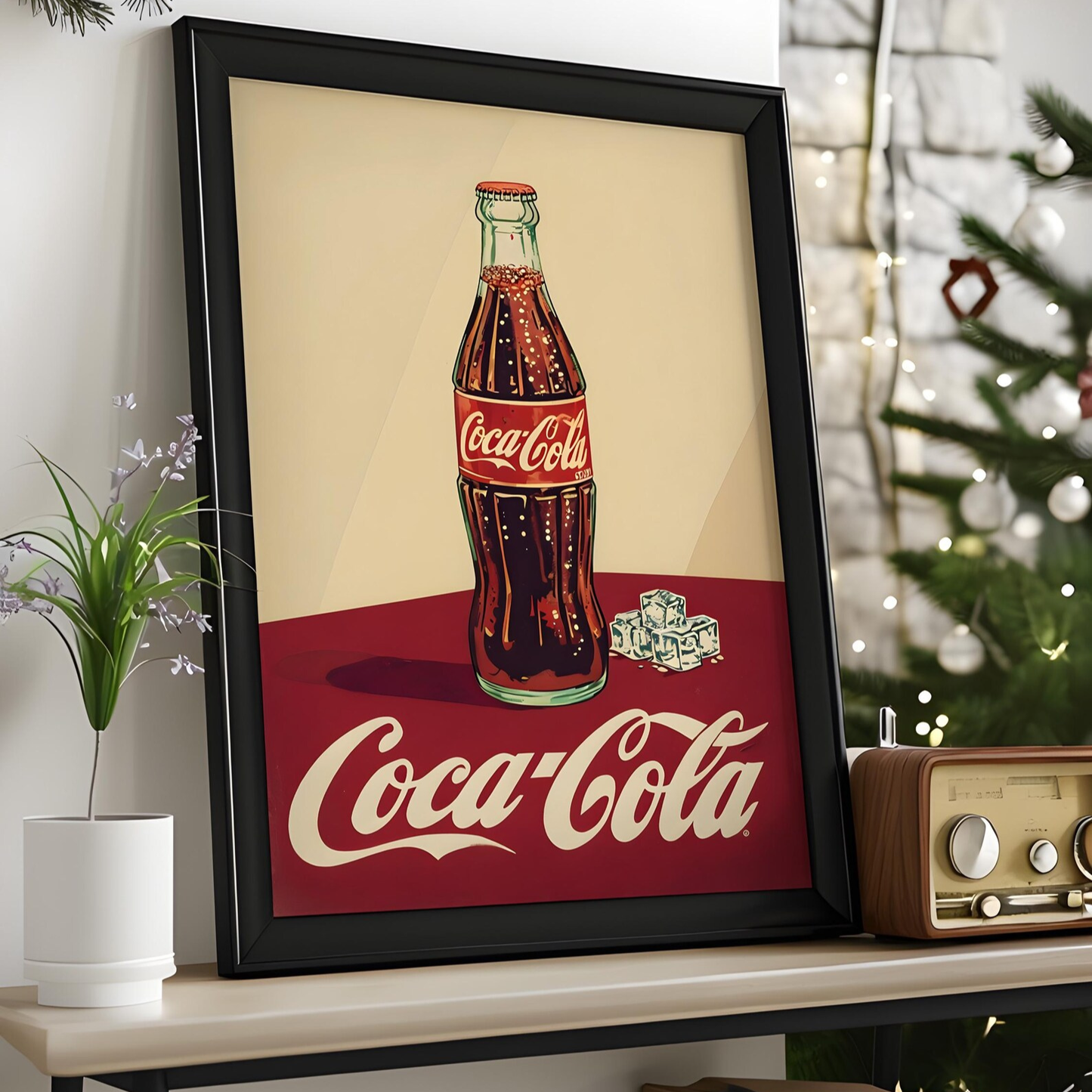 Cuadro Botella Retro Coca Cola
