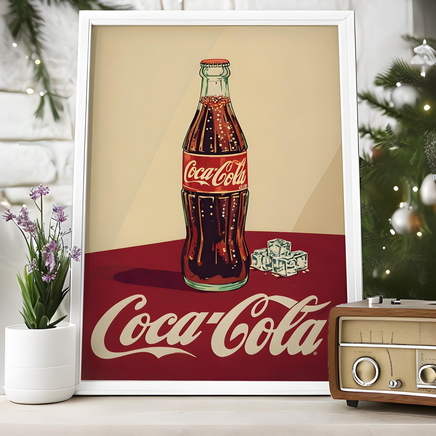 Cuadro Botella Retro Coca Cola