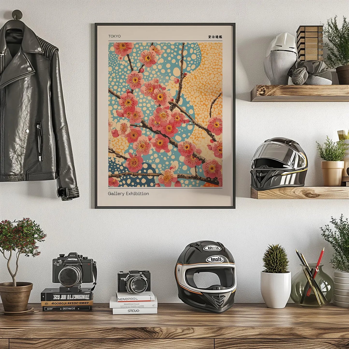 Flores de Cerezo Arte Japones