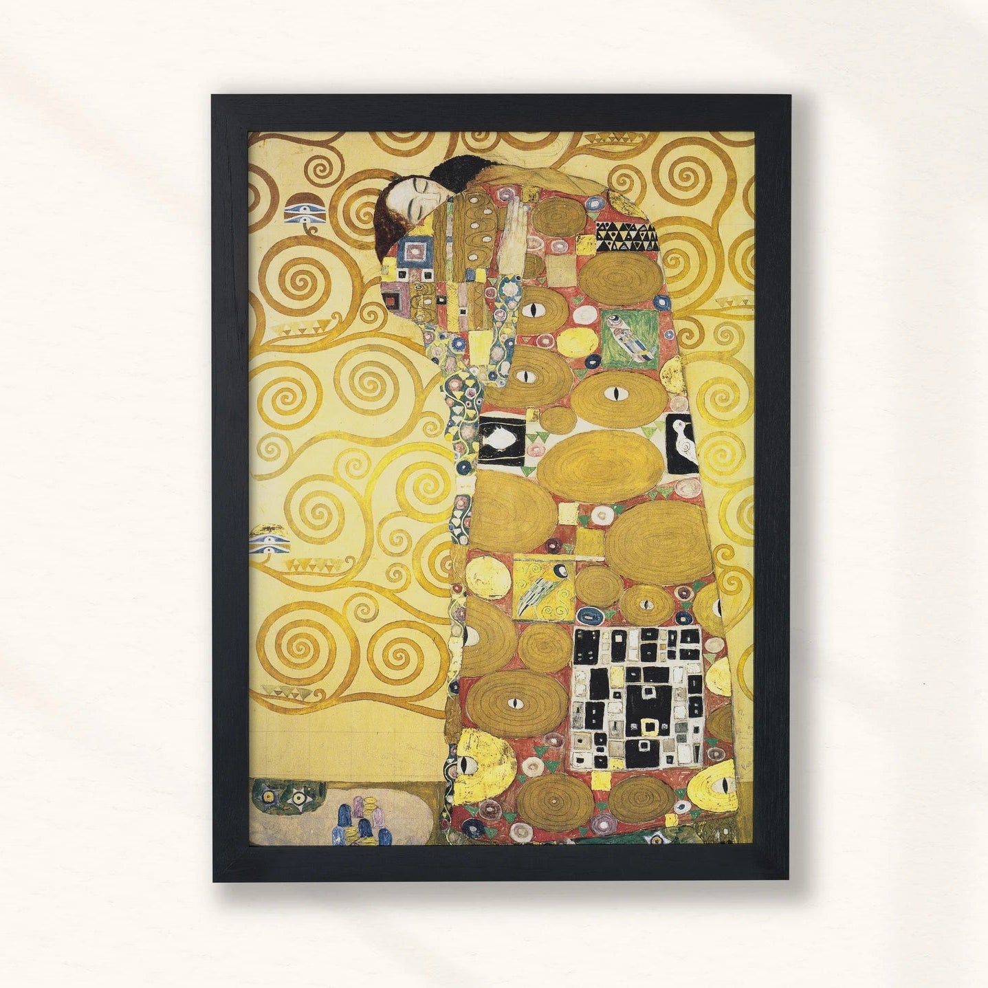 Cuadro Gustav Klimt - El abrazo (1907)
