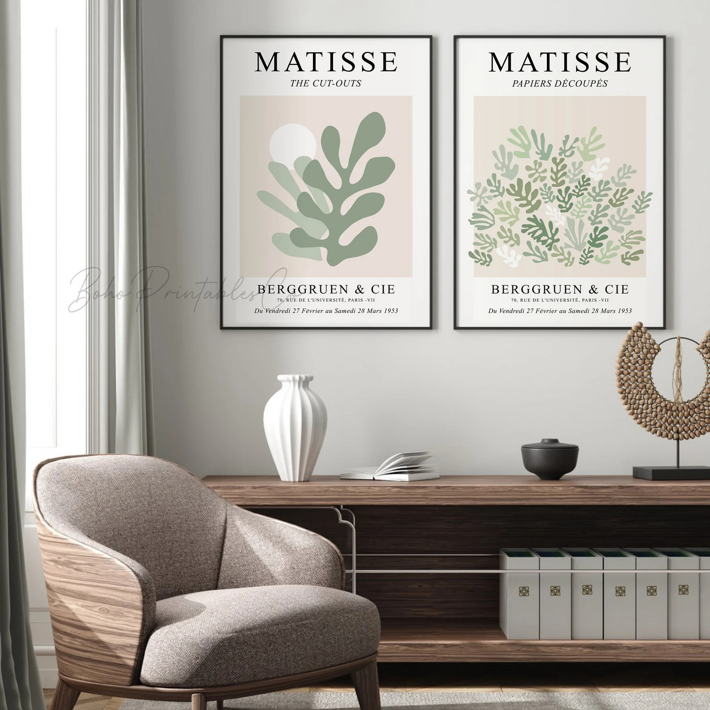 Setx2 Cuadros Henrie Matisse verde salvia