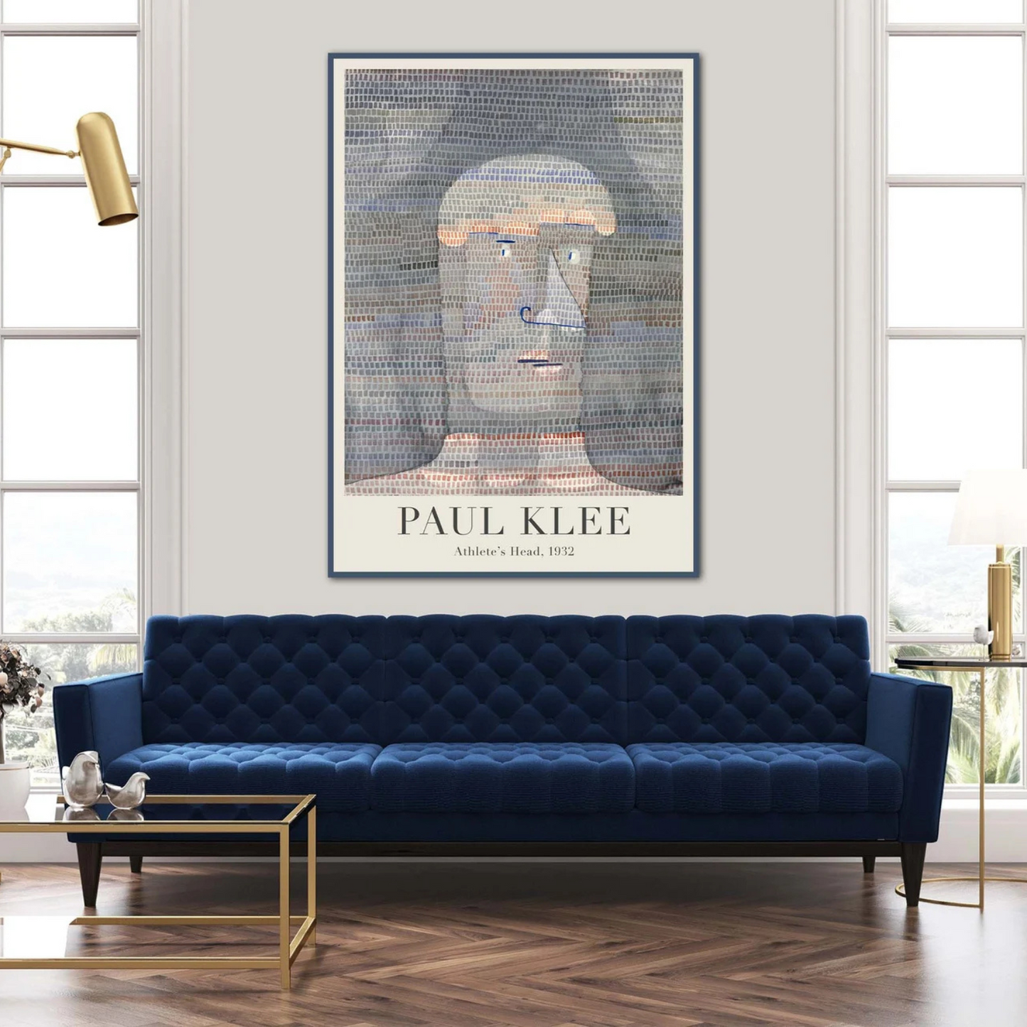 Cuadro Paul Klee - Cabeza de Atleta