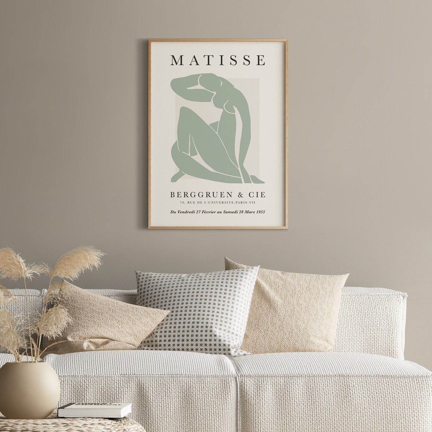 Cuadro Henrie Matisse Mujer Verde