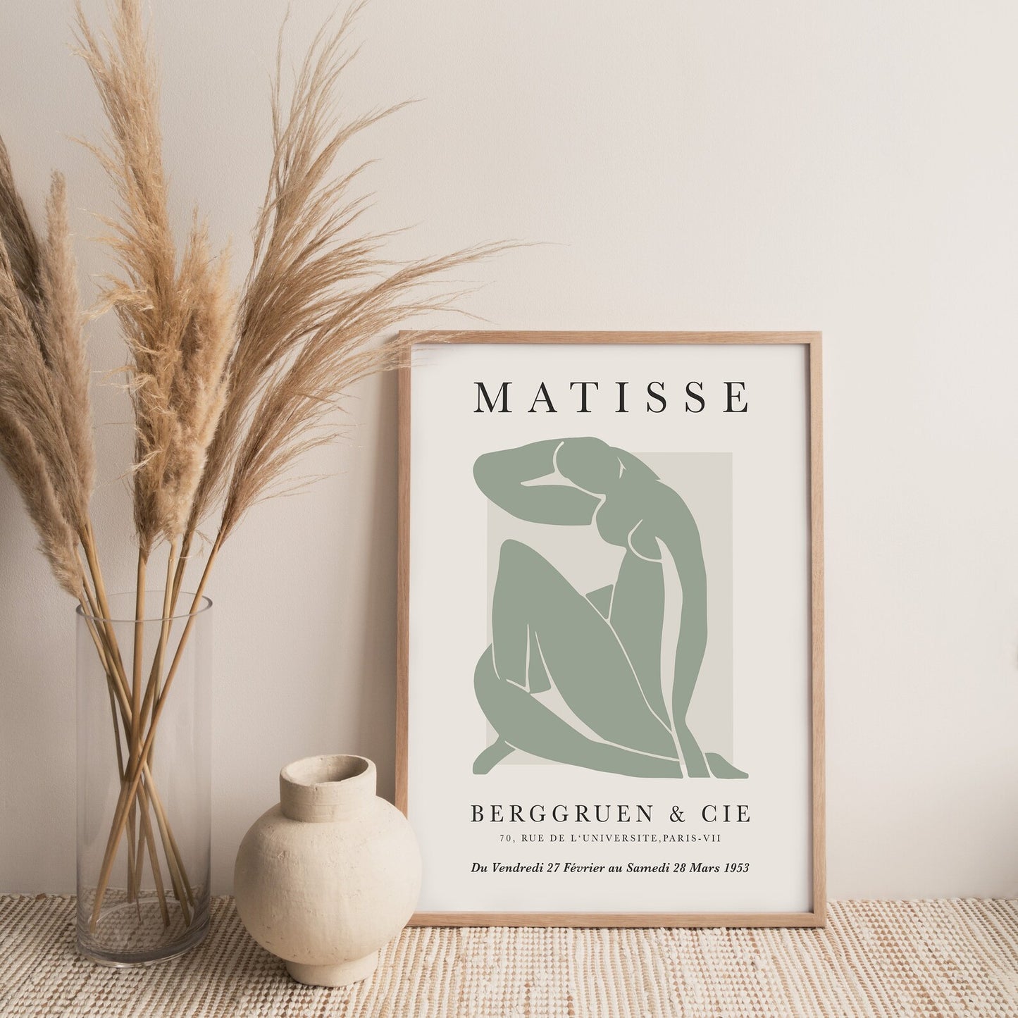 Cuadro Henrie Matisse Mujer Verde