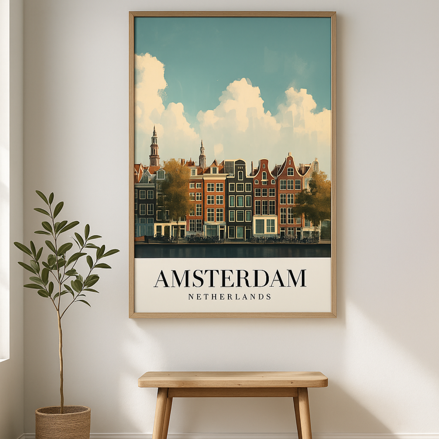 Cuadro Ciudad Amsterdam