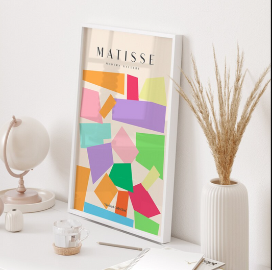 Cuadros Boho Matisse Artistico con colores