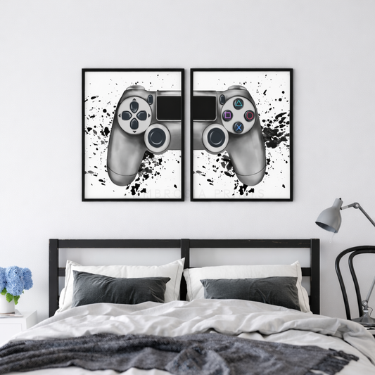 Setx2 Cuadros Joystick Gamer