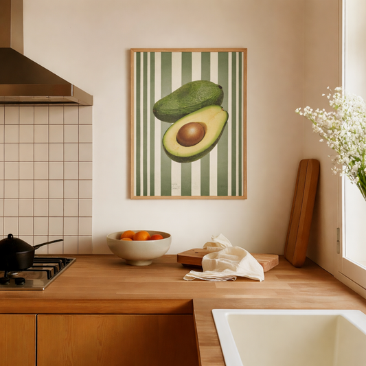 Cuadro de palta para cocina