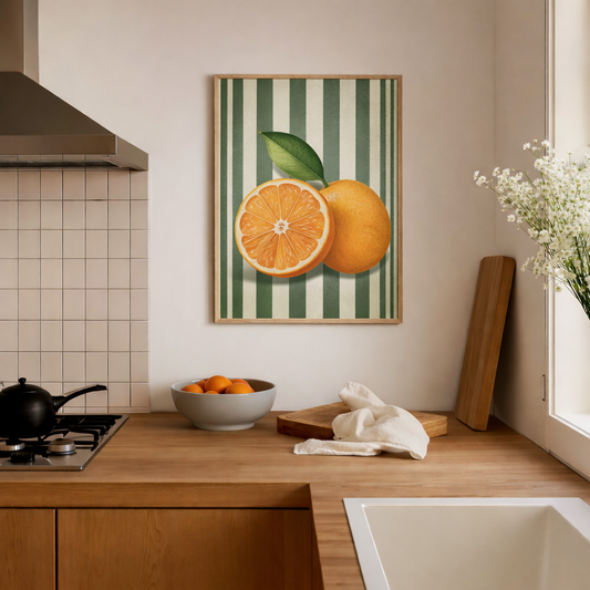 Cuadro Media Naranja Para Cocina