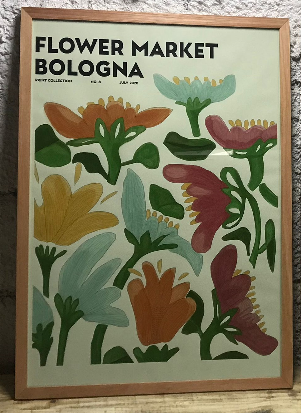 Cuadro Bologna Flower Market