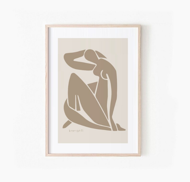 Setx3 Cuadros Henrie Matisse arte beige