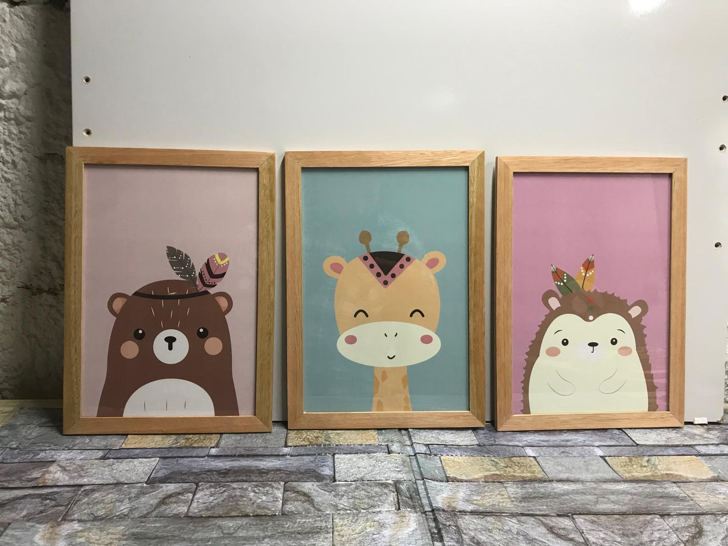 Set x6 Cuadros Infantil estilo posters