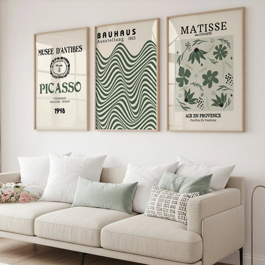 Setx3 Cuadros Henrie Matisse verde