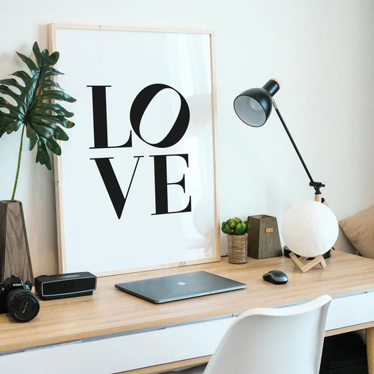 Cuadro Decorativo Palabra LOVE