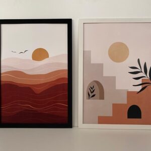 Setx2 Cuadros Impresion minimalista