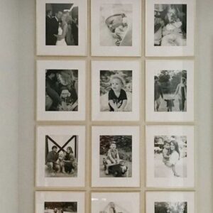 Galeria de 12 Foto Personalizada (Blanco y Negro)