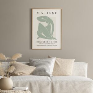 1 Cuadro Henrie Matisse Mujer Verde