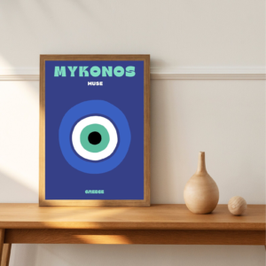 1 Cuadro Mykonos Grecia